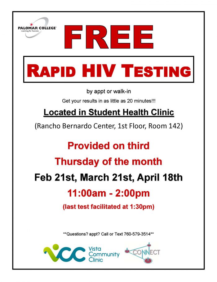 HIV testing in RB flyer