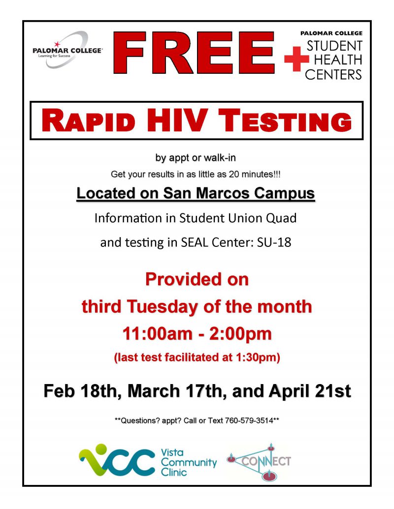 HIV Testing flyer