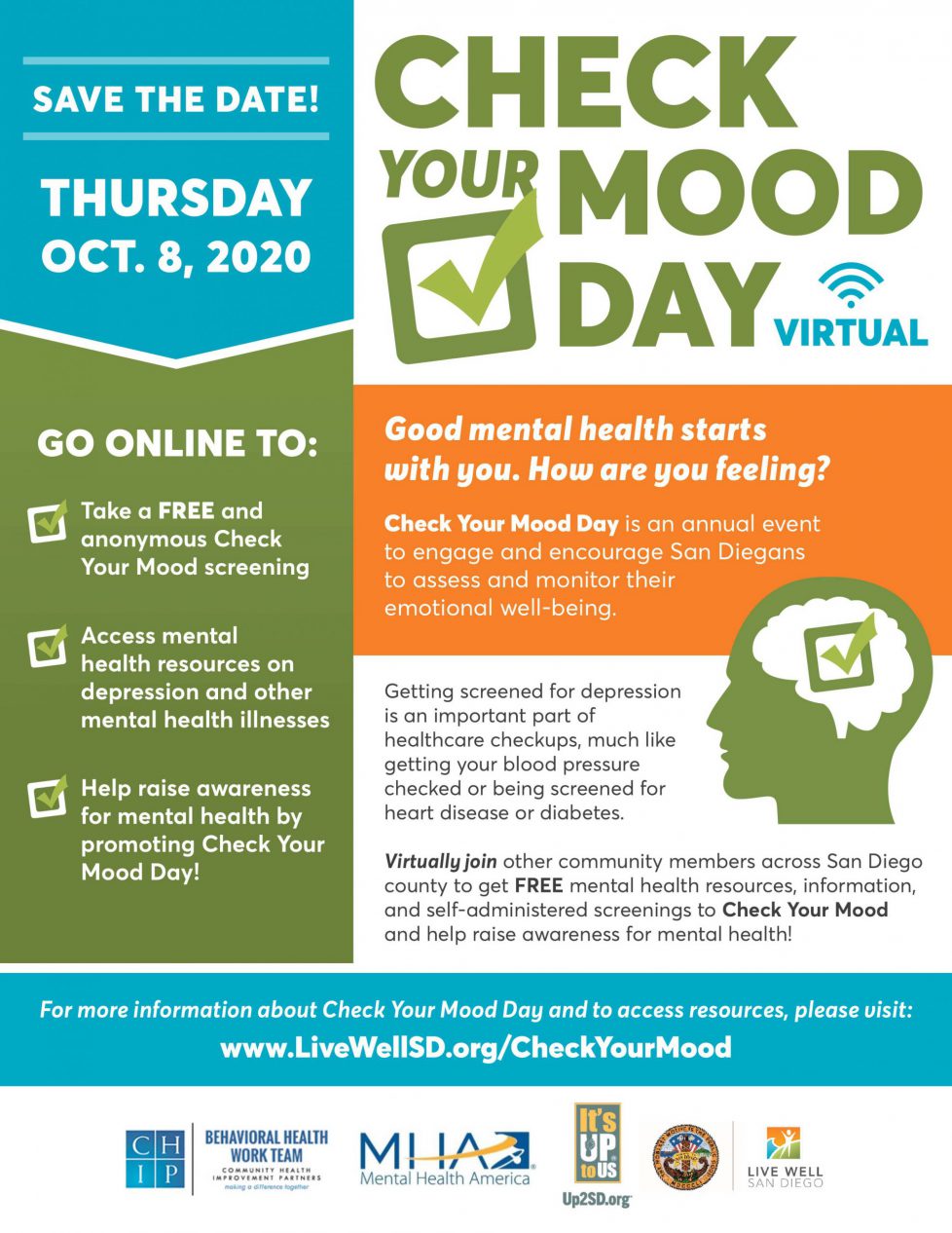 Virtual Check Your Mood Day