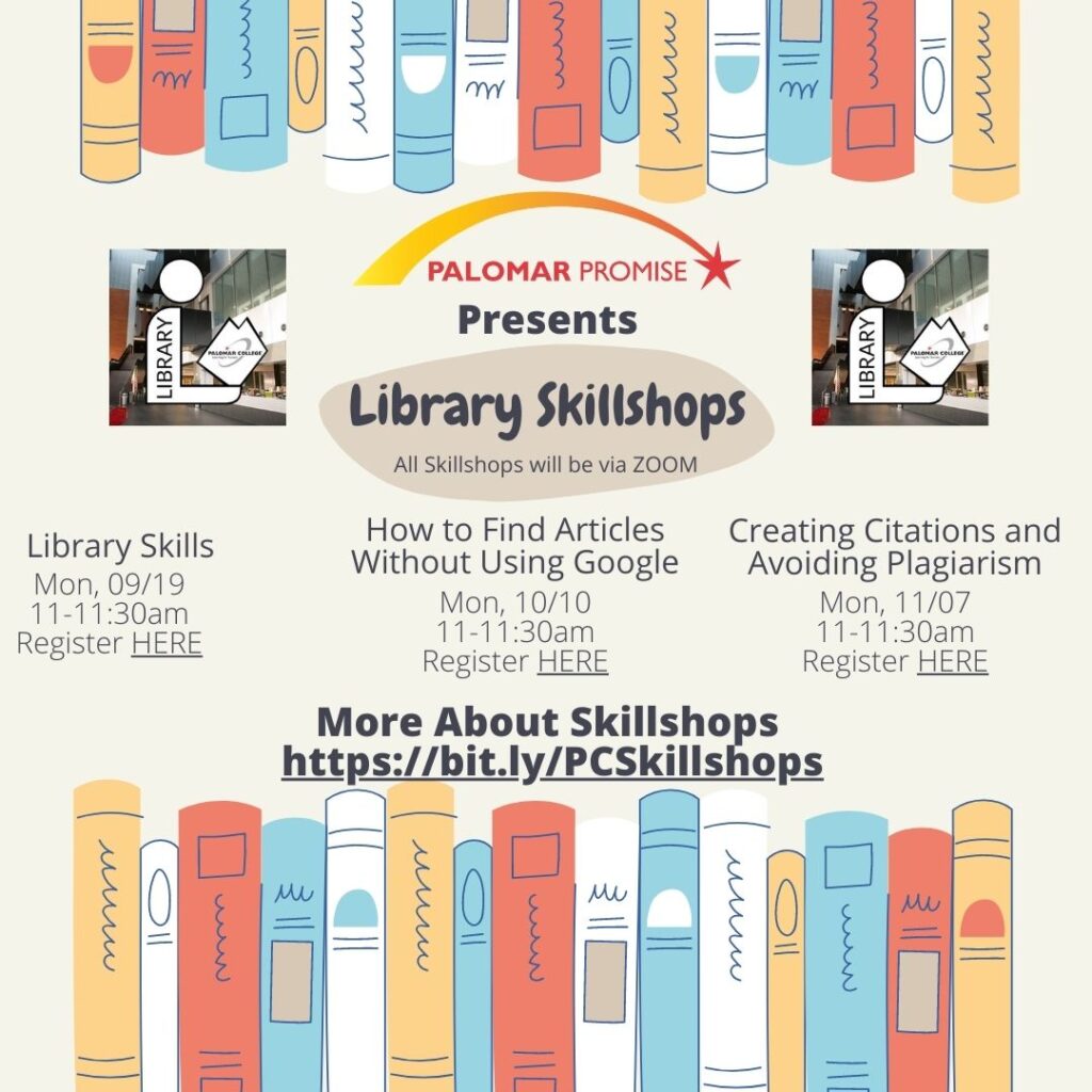 Library Skillshop flyer