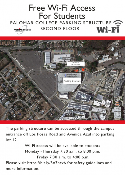Wi-Fi Access at Palomar College