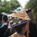 photo of graduation cap decorated