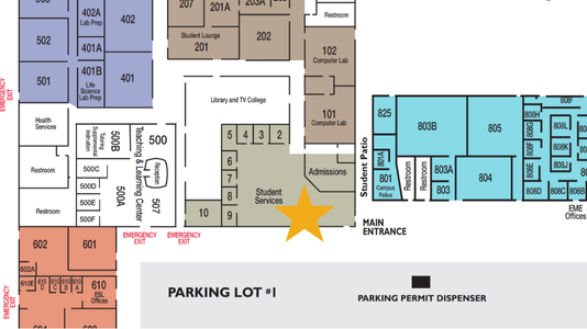 Escondido Grab and go fridge map