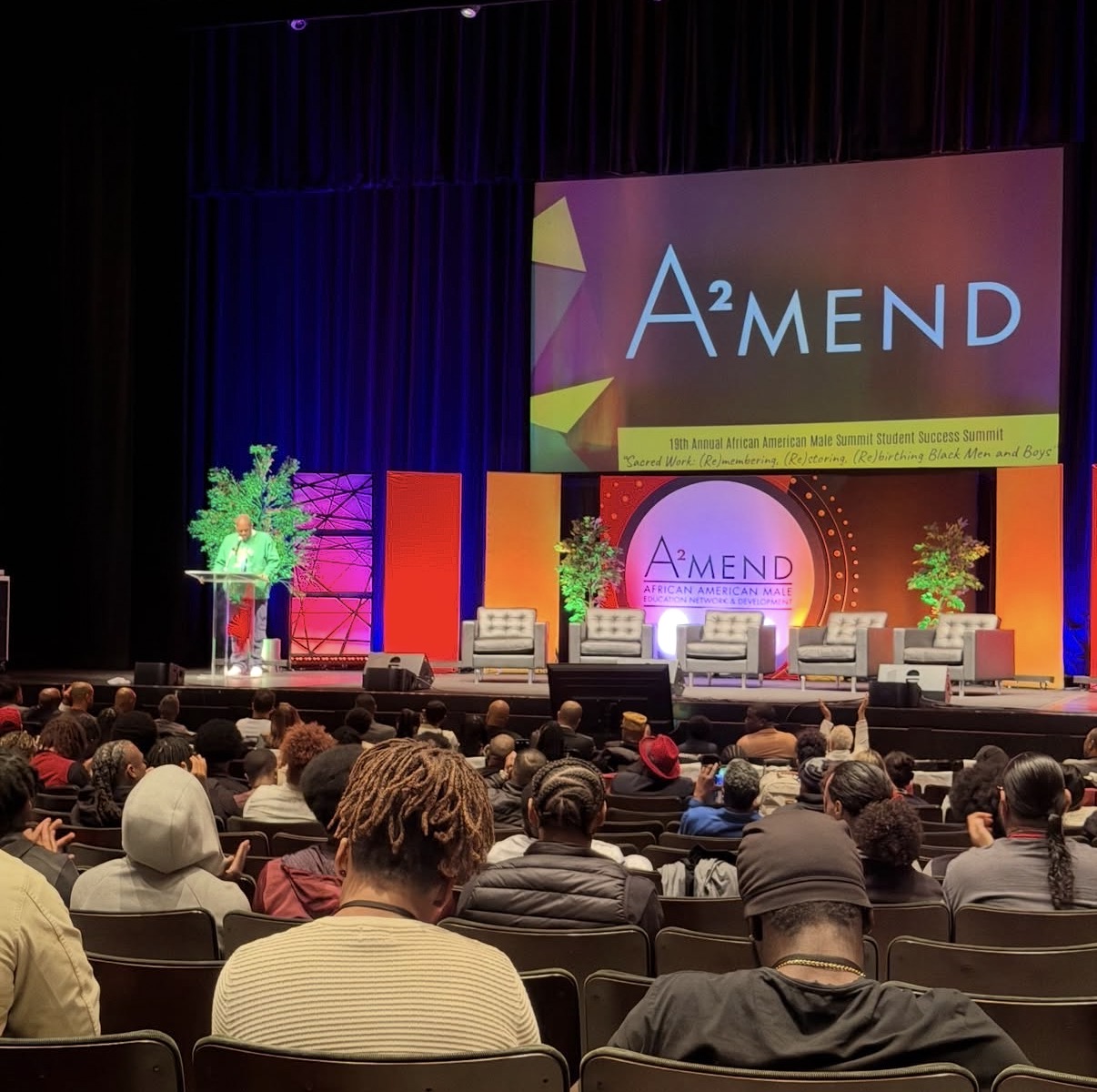 Screenshot Picture of A2MEND summit.