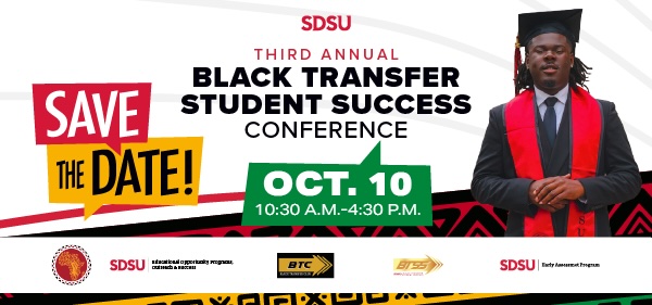 btss-2026-email-header SDSU 3rd Annual Black Transfer Student Success Conference Flyer