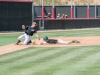 Palomar's Conor McKenna tags the runner out at third as the runner was trying to steal to get into scoring position on April 20 against Grossmont College. Pat Rindone / The Telescope