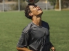 Palomar defender Anthony Maldonado shows off his skills by balancing the ball on his head prior to the game against visiting Citrus College at Minkoff Field Sept. 2. The Comets lost 1-0 to the Owls and are still looking for their first win of the year. Philip Farry / The Telescope