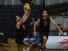 Palomar outside hitter Tyler Baker (8) sets the ball for middle blocker Ahmed Khalil (3) in the game against Grossmont College Griffens on March 30 at the Dome. Palomar lost 3-1. Tracy Grassel/The Telescope