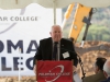 Paul McNamara, Vice President of the Palomar College Governing Board gives his comments at the Ceremonial Groundbreaking for the North Education Center on Oct. 13. Alexis Metz-Szedlacsek (@skepticully) / The Telescope
