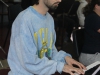 Gabriel Nelson is playing the keyboard wtih the Palomar Day Jazz ensemble in the Cafeteria at Palomar College on Oct 30. They will be performing during campus equity week. Julie Lykins / The Telescope