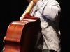 Antar Martin plays the bass at the Howard Brubeck Theatre during concert hour April 7. Christopher Jones/The Telescope