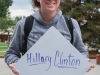 Catherine (declined), 20, n/a: “I’m voting for Hillary for both my physical and mental wellbeing.” Cam Buker/The Telescope