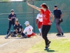 Palomar's Brienna Dunckel slides in away from the tag of Citrus College catcher to score on a 1st inning RBI single by Iesha Hill. The Comets won the game 8 - 0 on strong hitting in the bottom of the 4th. Stephen Davis/The Telescope