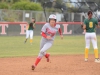 Palomar center fielder Taylor Willis (8) rounds 2nd base making it safely to 3rd during the April 8 game against Grossmont College. Comets won 11-3 over the Griffins. Tracy Grassel/The Telescope