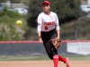 Alicia Garcia pitches the ball for Palomar in the top of the 2nd inning against Imperial Valley on Friday, April 20. Amanda Raines/The Telescope