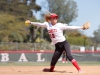 Allie Hughen pitches in the fifth and final inning of Palomar's game against Imperial Valley on Friday, April 20. Amanda Raines/The Telescope