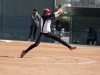 Palomar's Summer Evans pitches against San Diego City College on March 30 at Palomar Softball Field. Evans pitched the first four innings to secure the 9-0 win. Youssef Soliman/The Telescope