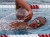 Palomar's Dallas Fatseas swims the 1,000-yard freestyle during the meet against Grossmont at the Wallace Memorial Pool on April 4. Fatseas placed third with a time of 12.39.76. Coleen Burnham/The Telescope