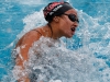 Palomar's Paulina DeHaan turns off the wall as she swims the 100-yard butterfly during the swim meet against Grossmont at the Wallace Memorial Pool on April 8. DeHaan placed first with a time of 1.03.15. Coleen Burnham/The Telescope