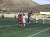 Palomar College team captain Aaron Proulx takes a header towards San Diego City College's goal, Sept 15 at Minkoff Field. Larie Tobias Chairul/ The Telescope
