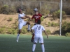Palomar College men's soccer team captain Aaron Proulx defends the back from City College, Sept 15 at Minkoff Field. The game ends with a draw. Larie Tobias Chairul/ The Telescope