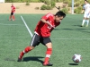 Soccer player Kevin Granados,#13 controls the soccer ball during match. Angel Arenas/The Telescope