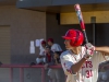 Cameron Haskell #31 prepares for base hit in the 8th inning during March 11 game vs San Bernardino Valley. Comets loose 6-8. Elisa DeCristo/The Telescope