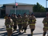 Cadets run to their stations at Palomar's Fire Academy on Sept 30. Christopher Jones / The Telescope