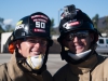 Cadets Heidrich and Applegate take a moment between activities at Palomar's Fire Academy on Sept 30. Christopher Jones / The Telescope
