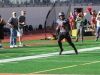 November 22, 2014 | Palomar wide receiver # 84 Wayne Ganan scores a fifty-three yard touchdown during the second quarter and increased the Comet lead to 16-6. The Comets went on to defeat the Vaqueros 30-22 and win the Patriotic Bowl at Escondido HS, in Escondido California. Photo : Philip Farry | The Telescope