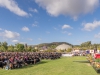 Happy graduating students file in and take their seats the commencement ceremony at Palomar College in San Marcos, CA on May 26, 2017. Joe Dusel / The Telescope.