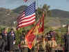 The Marine Corps color guard performs during the commencement ceremony at Palomar College in San Marcos, Calif. on May 26, 2017. Joe Dusel / The Telescope