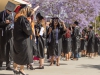 The graduating students wait in line before the commencement ceremony at Palomar College in San Marcos, Calif. on May 26, 2017. Joe Dusel / The Telescope