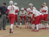 Palomar’s Stephanie Koishor arrives at home plate after hitting a homerun in the second inning (her second of the year) against visiting Cerritos College April 21. The Comets beat the Falcons 9-1 and finished the year 33-3-1 (17-1 PCAC) and are ranked #1 in Southern California and #2 in the state. Philip Farry / The Telescope