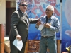 Palomar College President Robert Deegan recieves recgnition from Chicano Studies Professor John Valdez during the Civil Rights Festival held in the Student Union Quad Wednesday, April 16, 2014. President Deegan was regognized for his support of the multicultural department. Monica Dattage/The-Telescope
