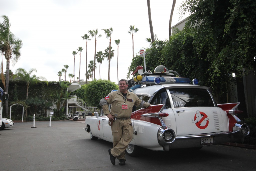 Ghostbuster cosplay at Comic Fest 2014 - Photograph by Dirk Callum/The Telescope