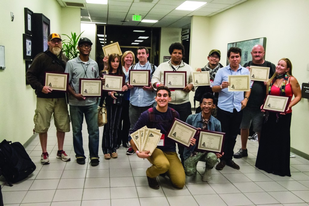 Palomar journalism and photojournalism students attend conference in Fullerton, winning 25 awards. • Photo courtesy of The Telescope