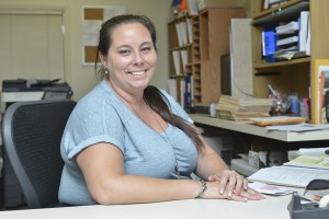 Angie Martinez-Heffner is the new Interim Sr. Administrative Secretary for the Disability Resource Center at Palomar College, Sept. 21. Brandy Sebastian/The Telescope