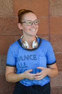 Palomar student Anna Lopez, 19,  is a dance and ASL major at Palomar Sept. 28, 2016. Brianna Dice/The Telescope