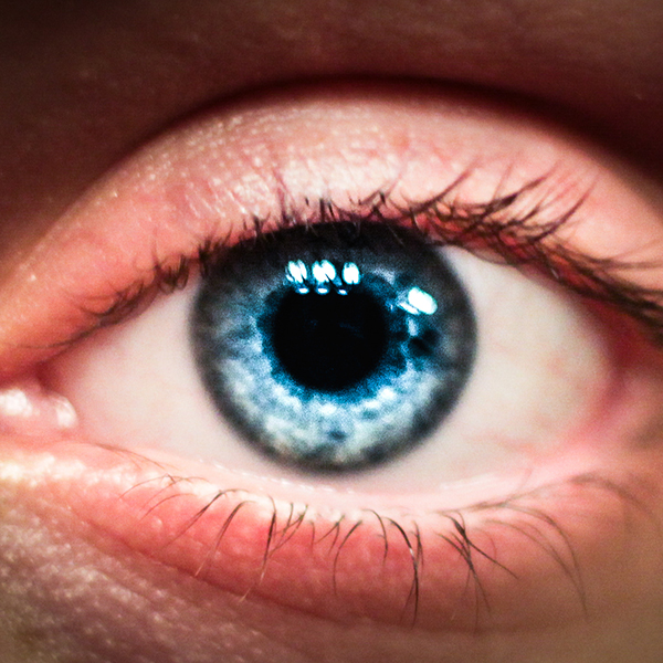 Blue eye. (Taylor Hardey/The Telescope)