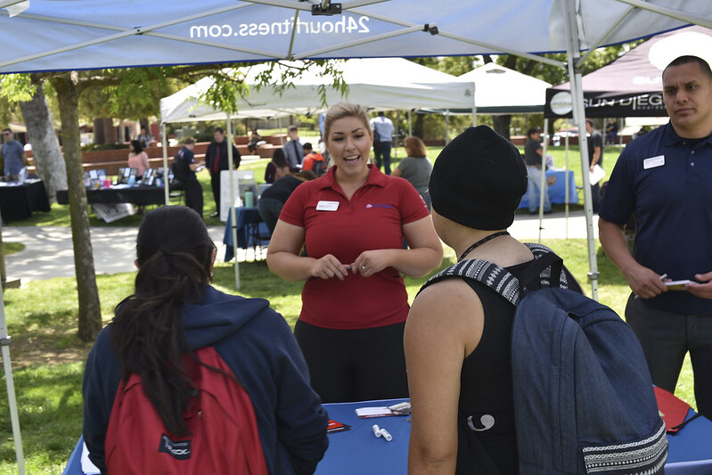 Palomar Career Day yielded various employers seeking Employees to fill their empty positions from Lowry & Associates, T-Mobile to LAZ parking overall the event passed out helpful information for jobseekers. April 27, Johnny Jones/The Telescope