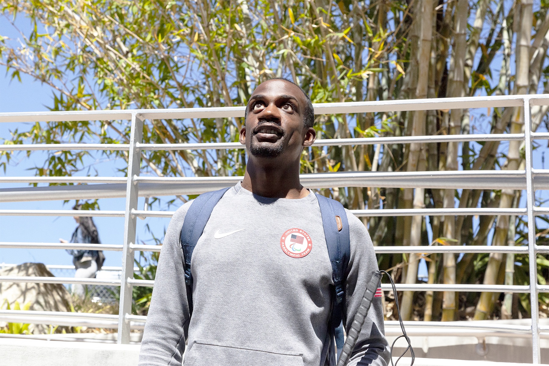 Lex Gillette, Paralympic gold medalist, visited Palomar College to encourage and inspire students to set their sights high. Photo by Mariesa Randow/The Telescope.