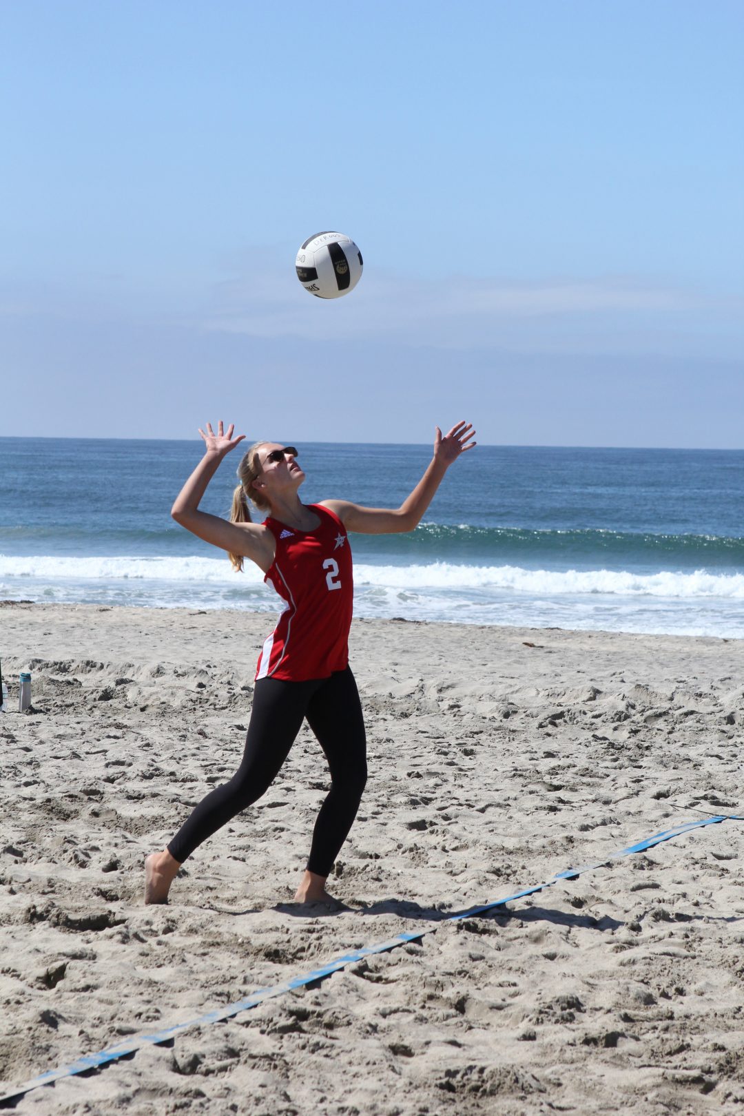 Beach volleyball duo reaches regionals – The Telescope