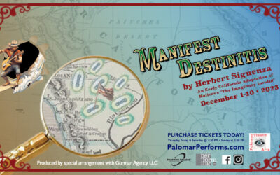 Manifest Destinitis, a symptom of colonialism, arrives at the Howard Brubeck Theatre