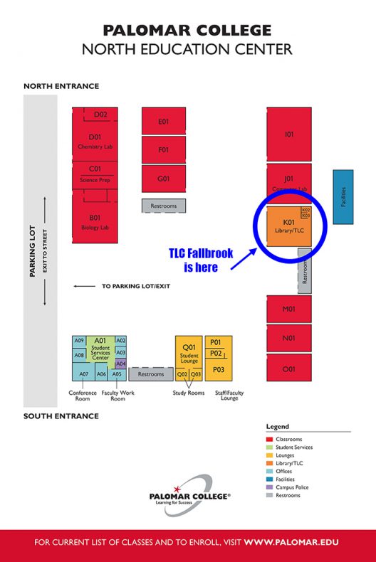 TLC Fallbrook Palomar College Fallbrook Center