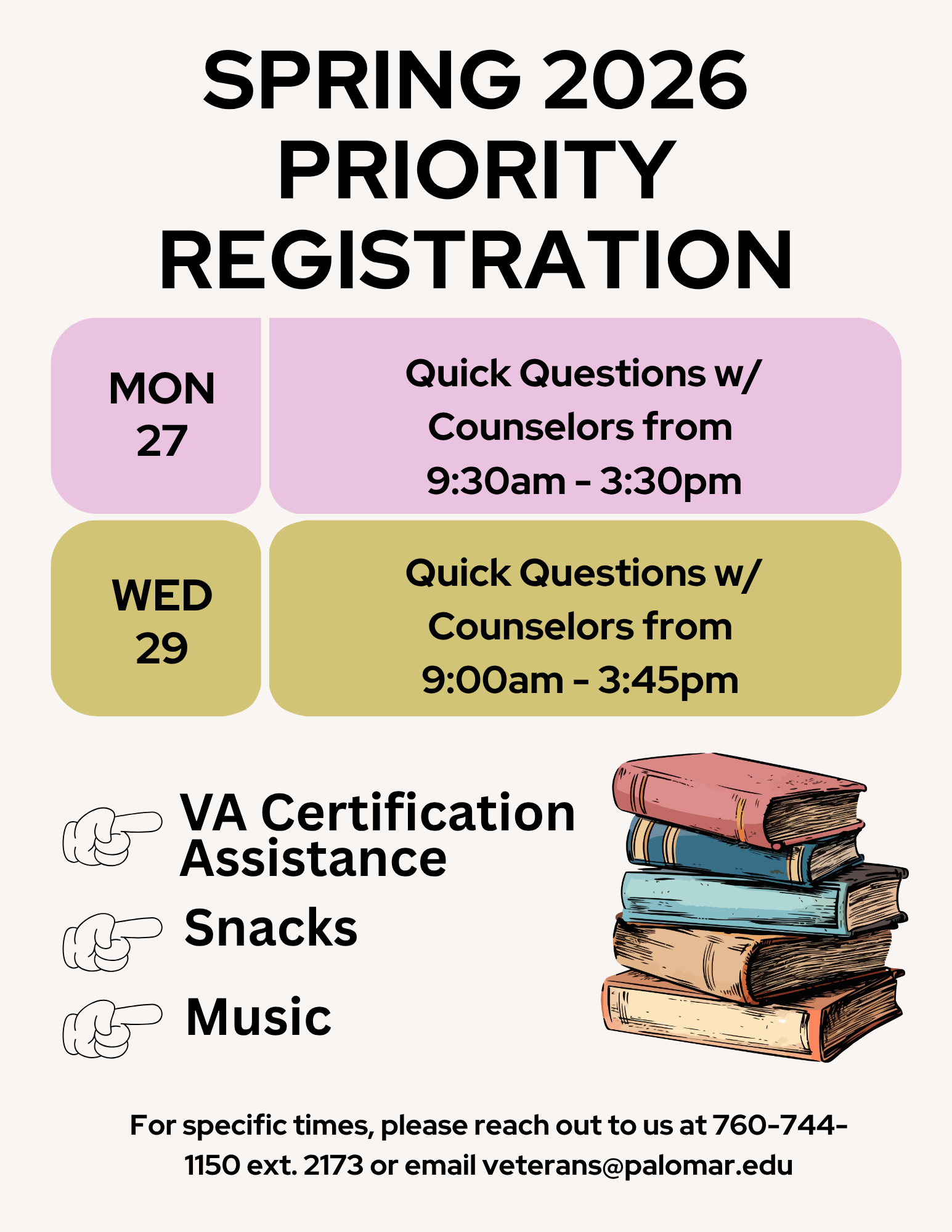 Priority Registration Flyer 1
