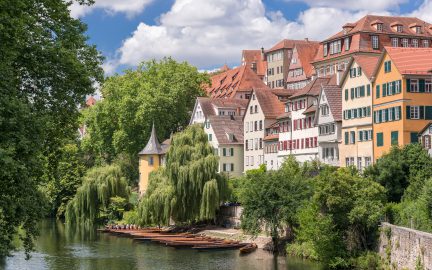 Picture of beautiful German town