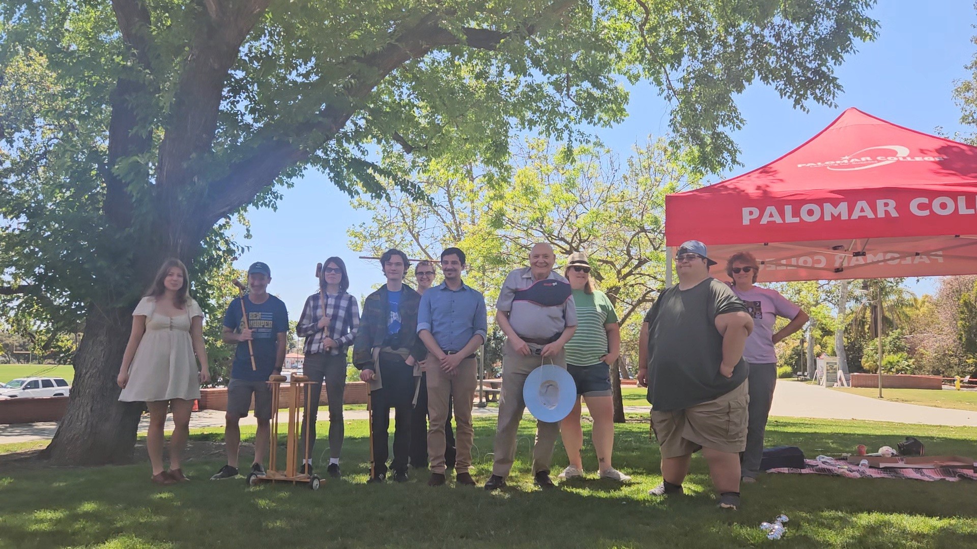French Club members at Palomar College