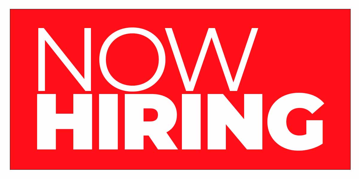 Now Hiring