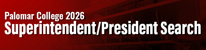 Palomar College 2026 Superintendent/President Search